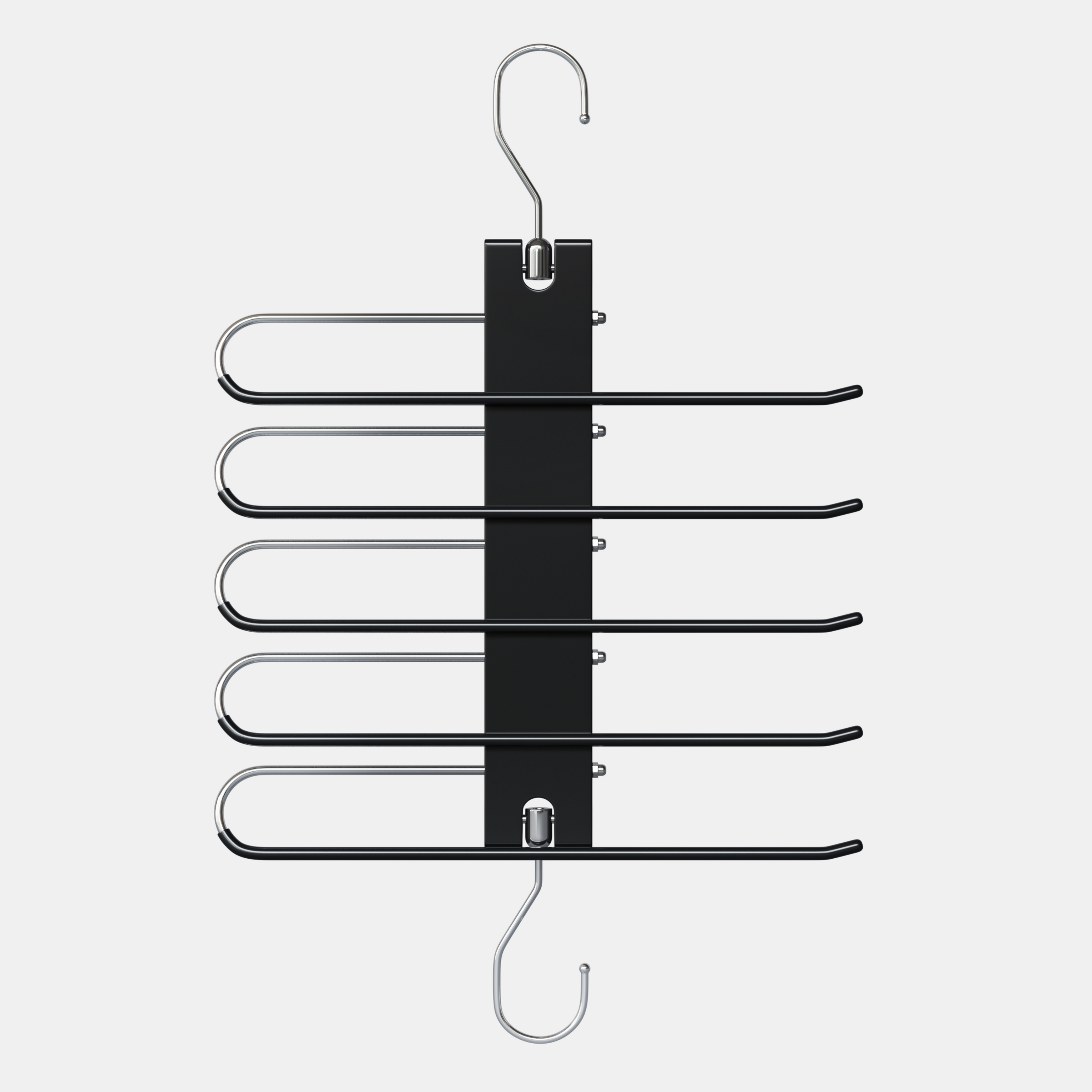 Ruimtebesparende Hanger - Zwart