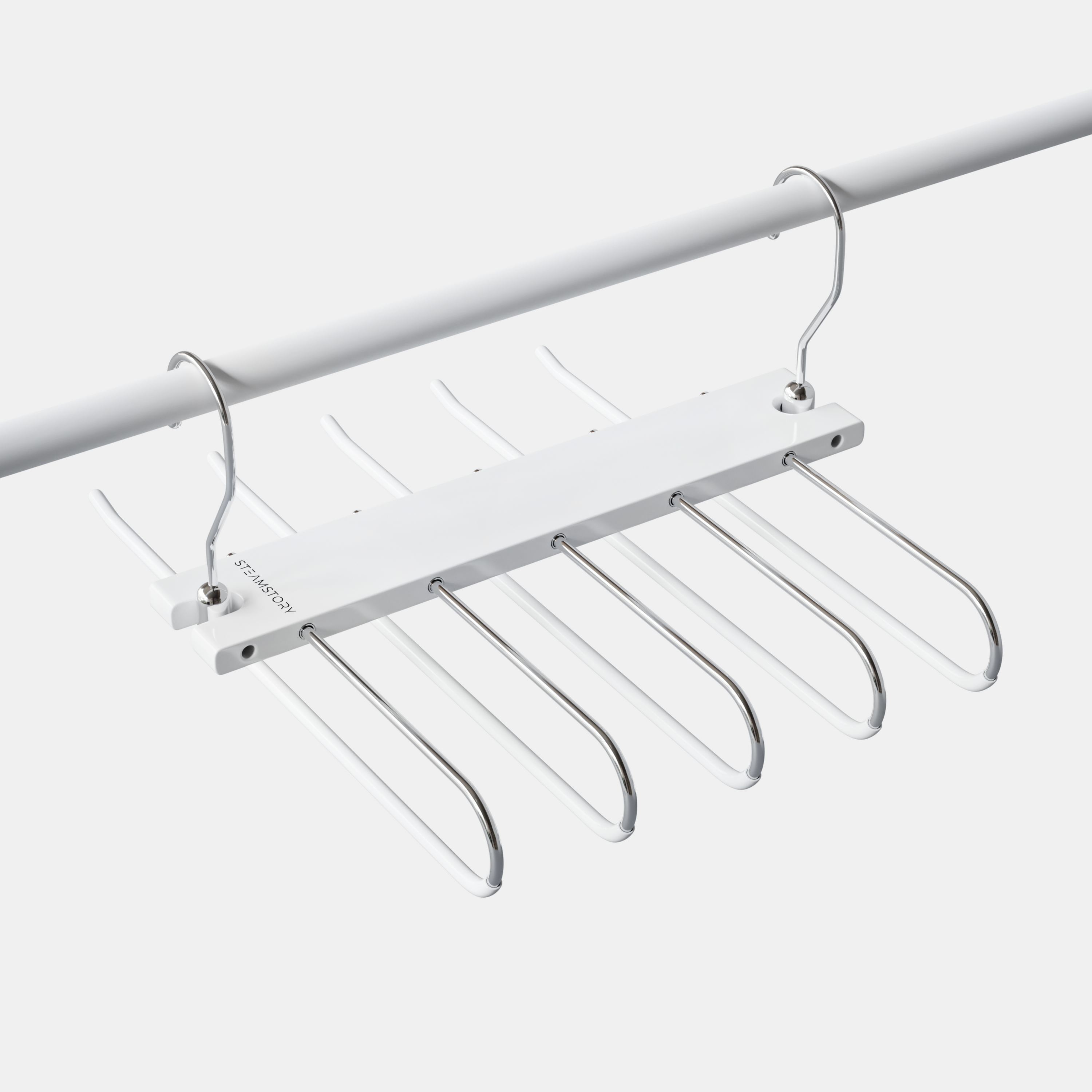 Ruimtebesparende Hanger - Wit